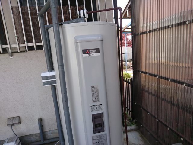 江南市電気温水器取替工事（三菱SRG-465G）